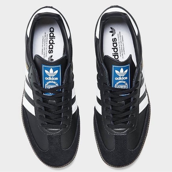 ADIDAS ORIGINALS BLACK SAMBA OG CASUAL SHOES SNEAKERS 6M / 7.5M / 38.5 EU - Picture 2 of 10